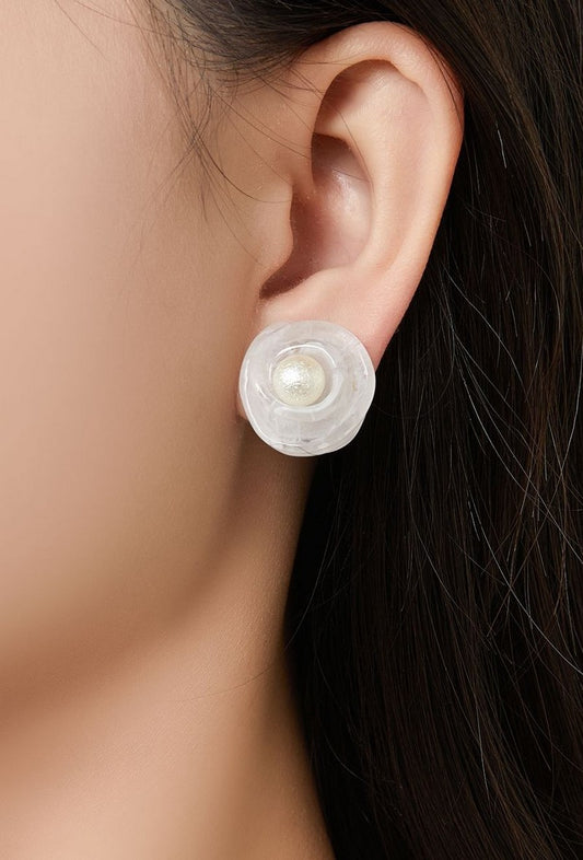 Boucles d'oreilles clip Xiuma en acier inoxydable