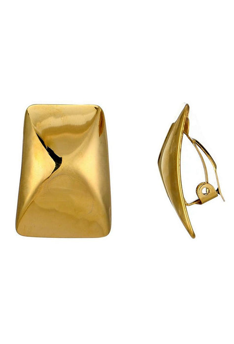 Boucles d'oreilles clip Zanna en acier inoxydable