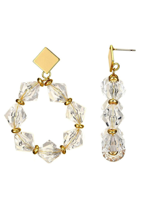 Boucle d'oreille tige Zephirine