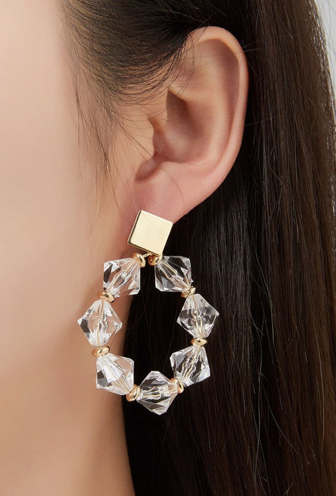 Boucle d'oreille tige Zephirine