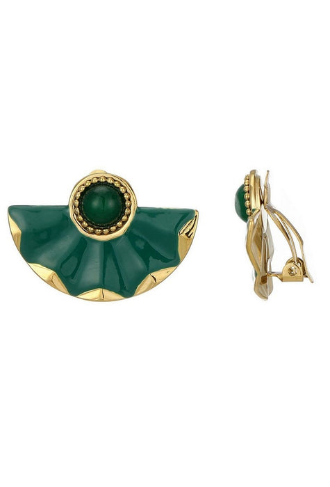 Boucles d'oreilles clip Zhaleh en acier inoxydable