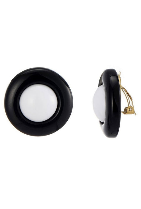 Boucles d'oreilles clip Zilla en acier inoxydable