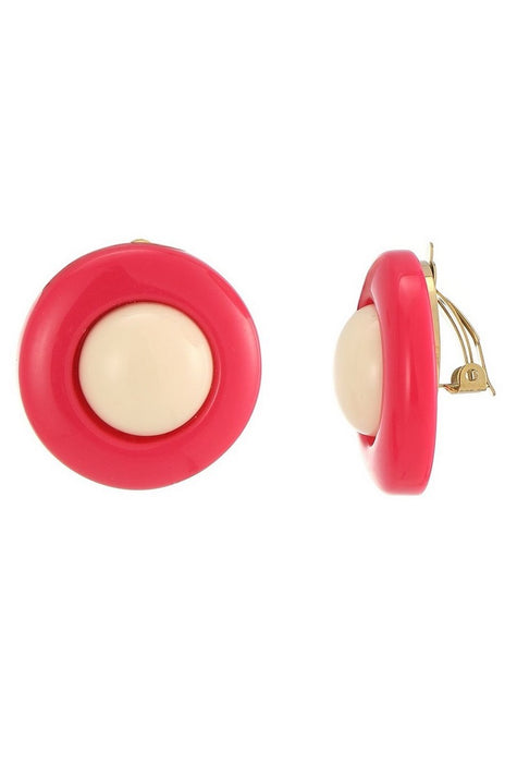 Boucles d'oreilles clip Zilla en acier inoxydable