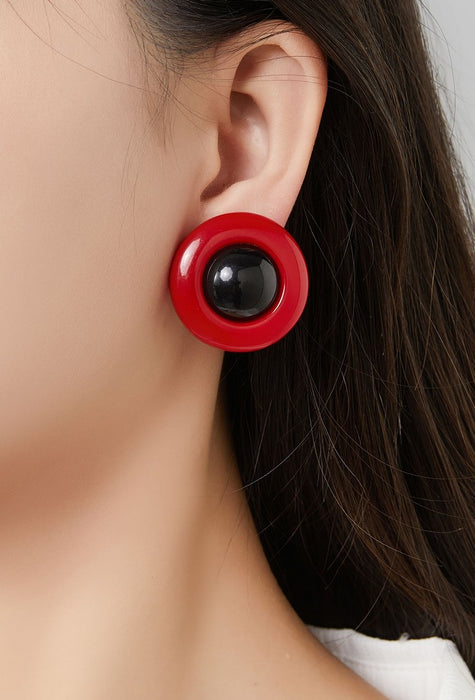 Boucles d'oreilles clip Zilla en acier inoxydable