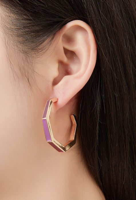 Boucle d'oreille tige Zorha