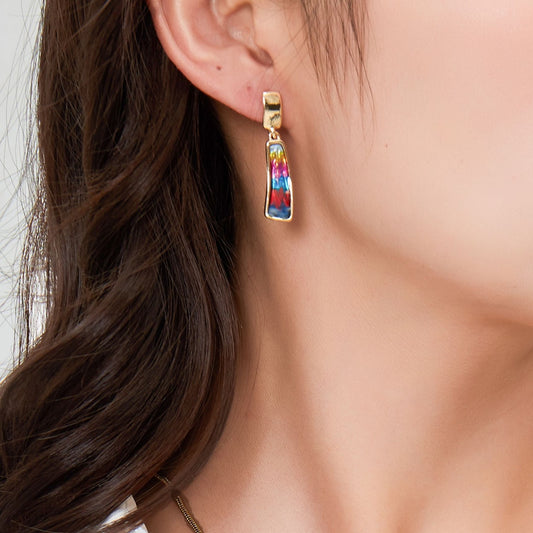 Boucle d'oreille tige Armance