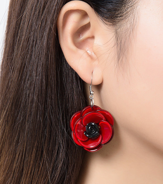 Rosa - Boucles d'oreilles-Belle Miss