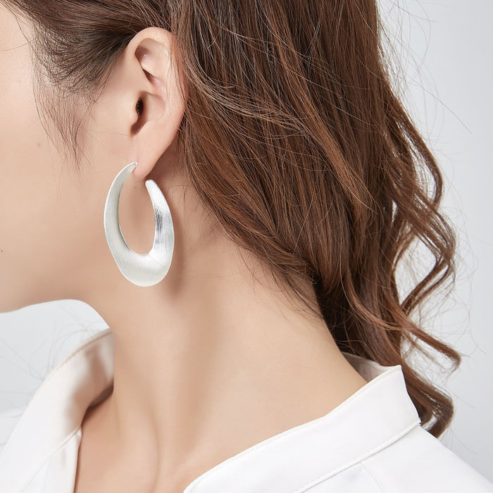 Boucle d'oreille tige Gaia