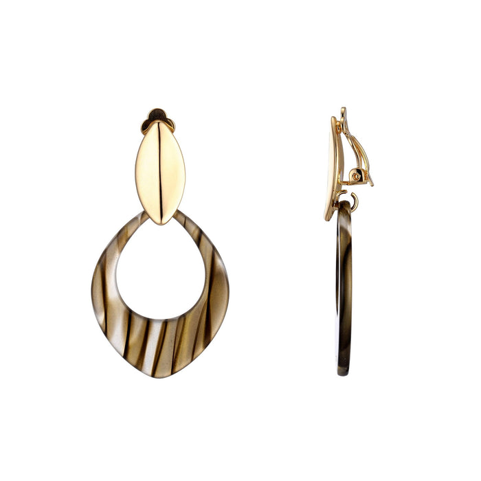 Boucle d'oreille clip Issae