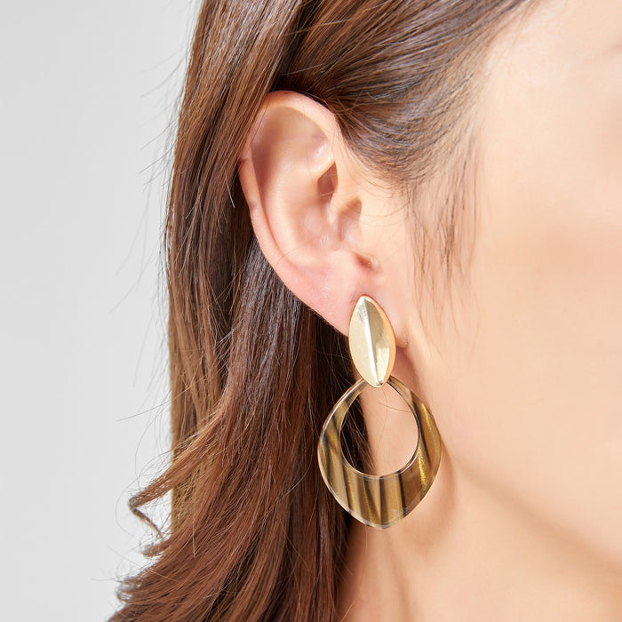 Boucle d'oreille clip Issae