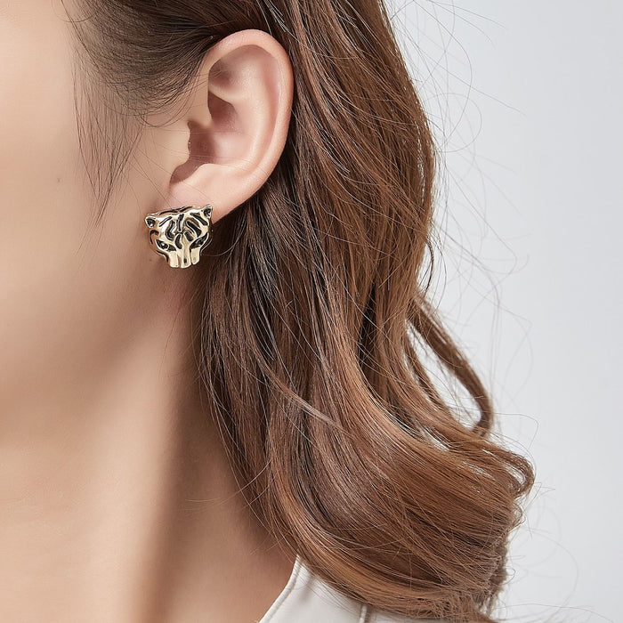 Boucles d'oreilles tige Queen