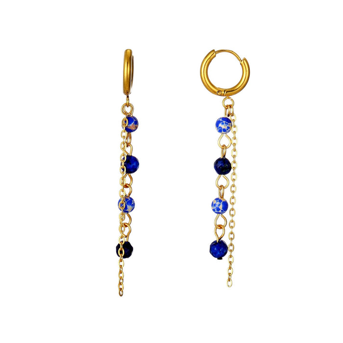 Boucle d'oreille Viena en acier inoxydable