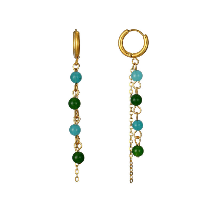 Boucle d'oreille Viena en acier inoxydable