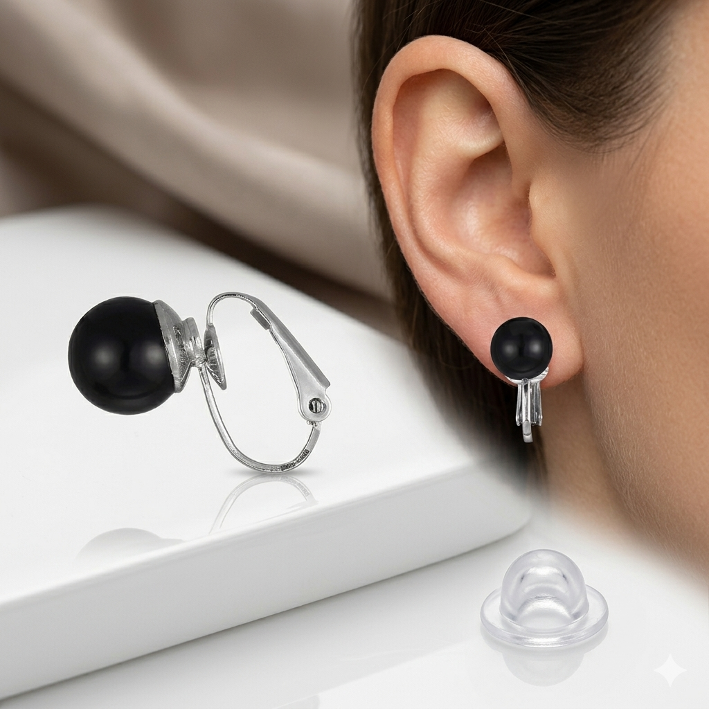 Boucles d'oreilles clip : charnière ou clip en U — lequel choisir pour vos oreilles non percées ?