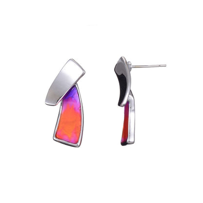 Boucle d'oreille tige Arata