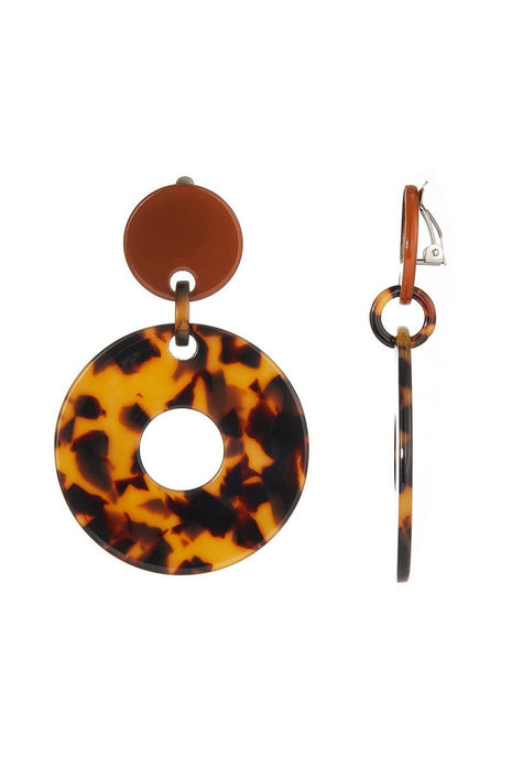 Boucle d'oreille clip Ablae