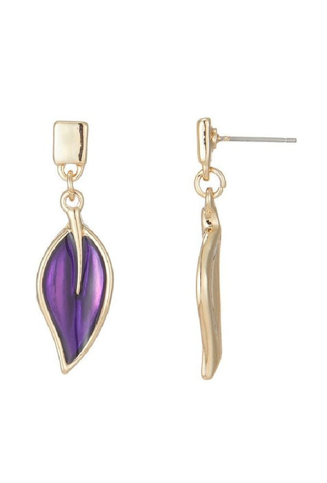 Boucle d'oreille tige Abril