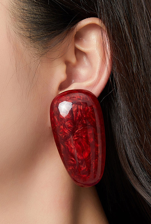 Boucle d'oreille clip Achira