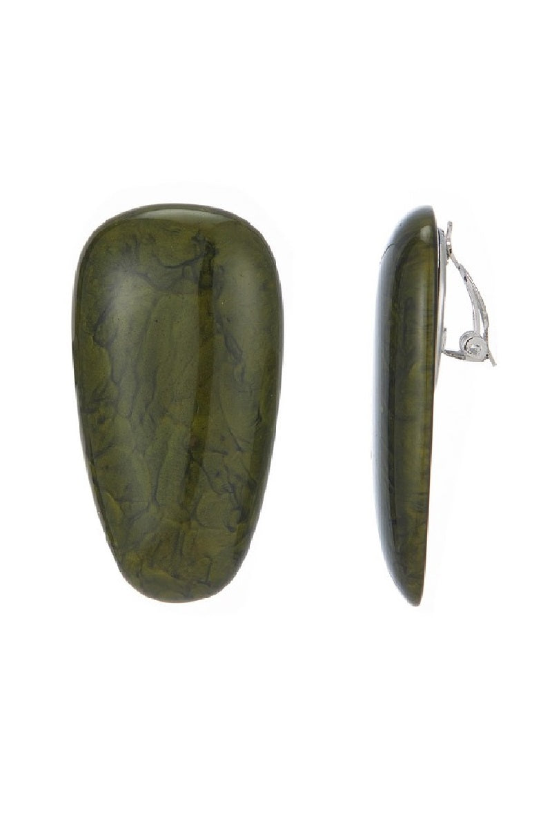 Boucle d'oreille clip Achira