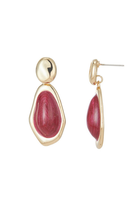 Boucle d'oreille tige Azenora