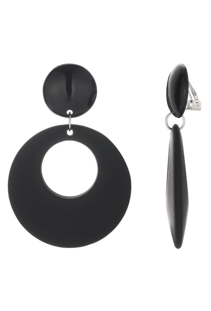 Boucle d'oreille clip Azuma
