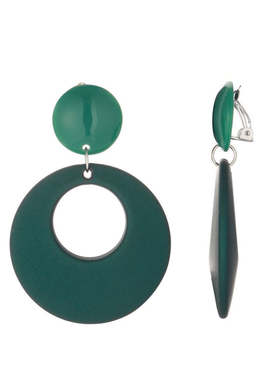 Boucle d'oreille clip Azuma