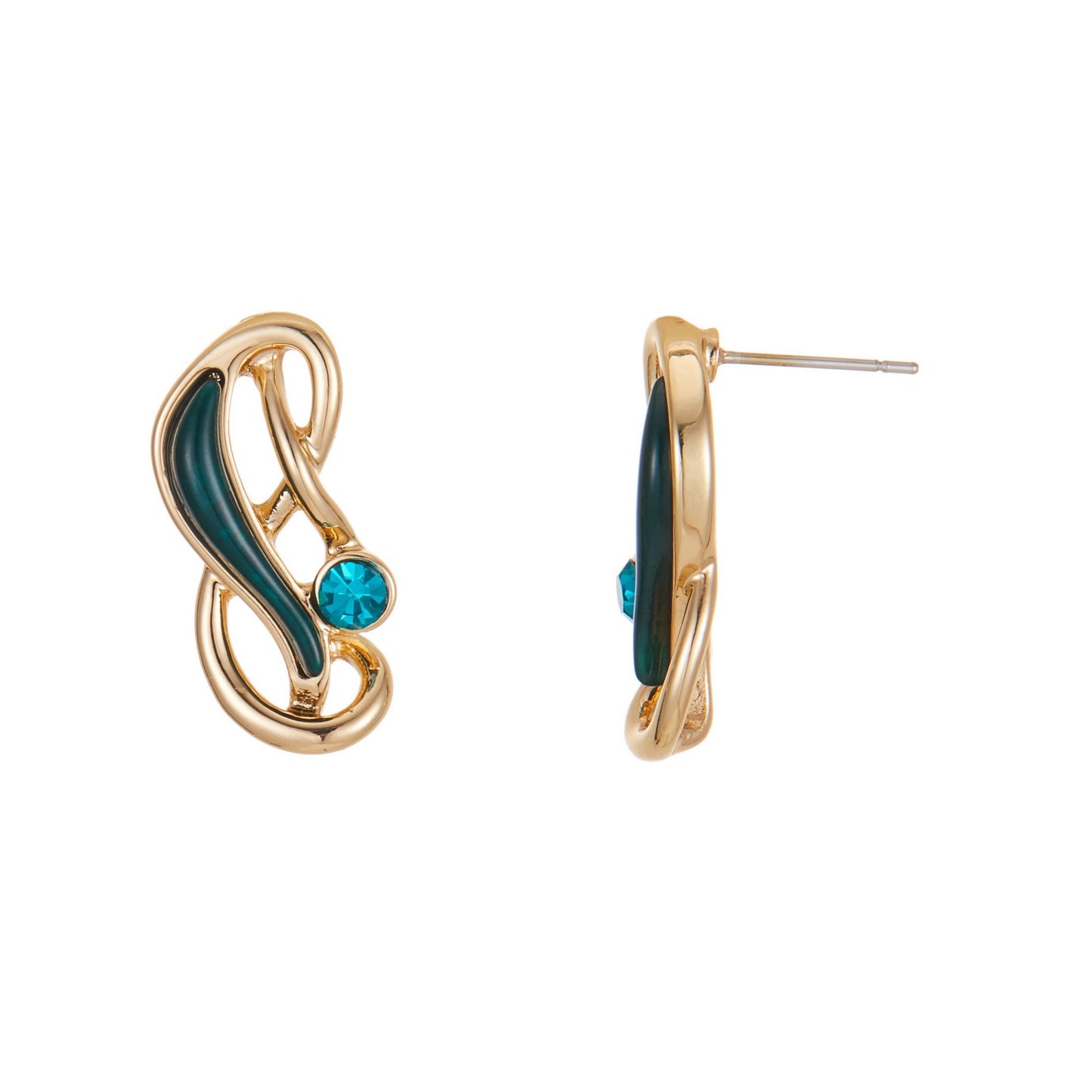 Boucle d'oreille tige Dahaba