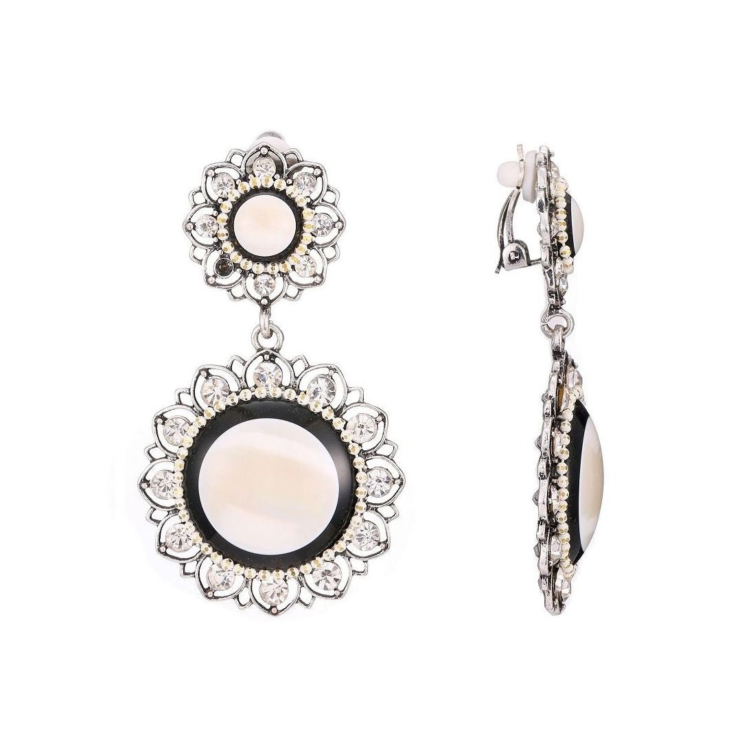 Boucle d'oreille clip Doria