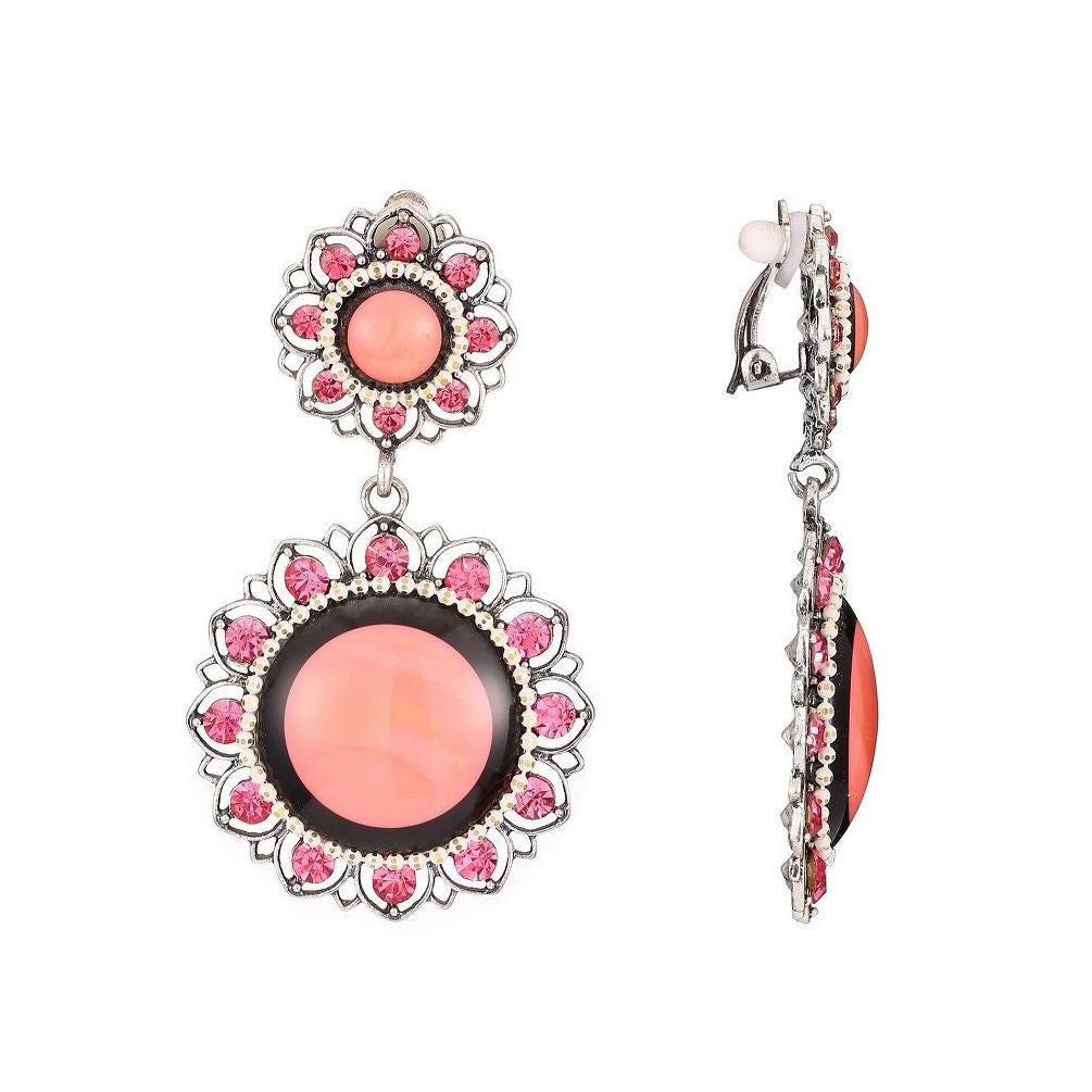Boucle d'oreille clip Doria