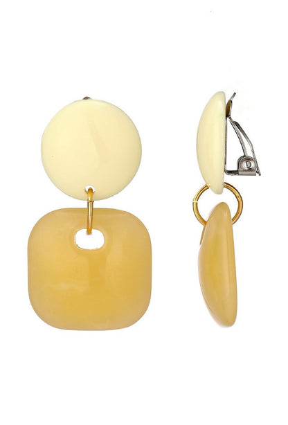 Boucle d'oreille clip Eeva