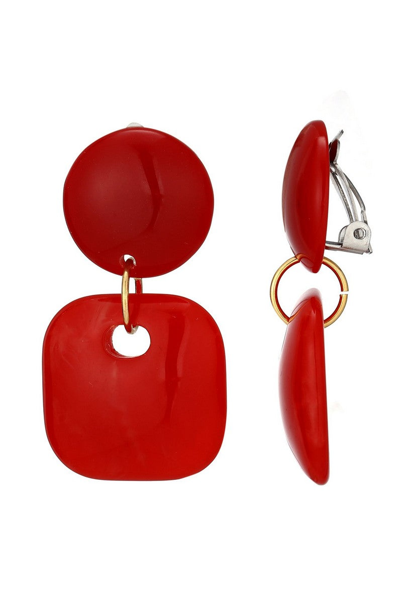 Boucle d'oreille clip Eeva