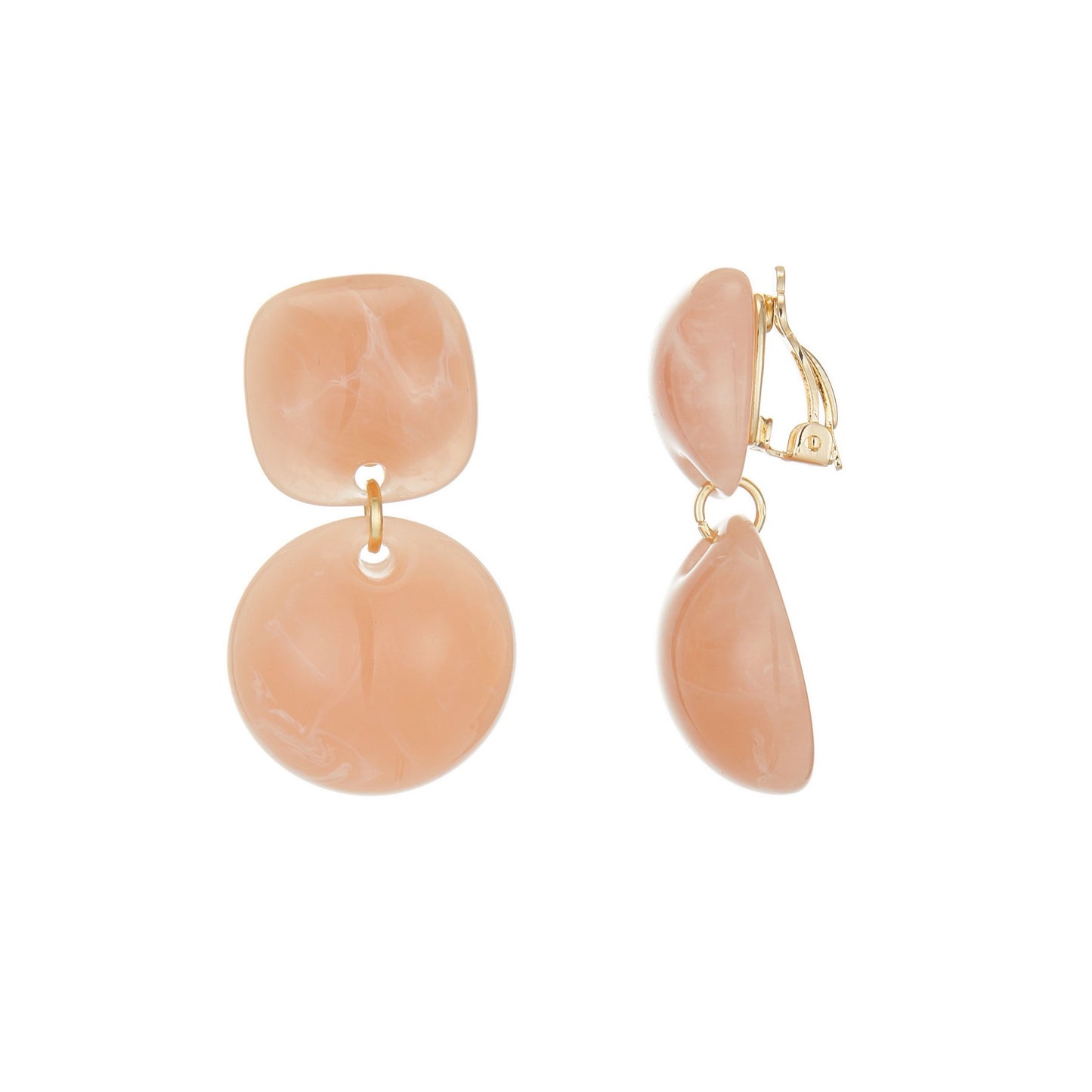 Boucle d'oreille clip Efimia