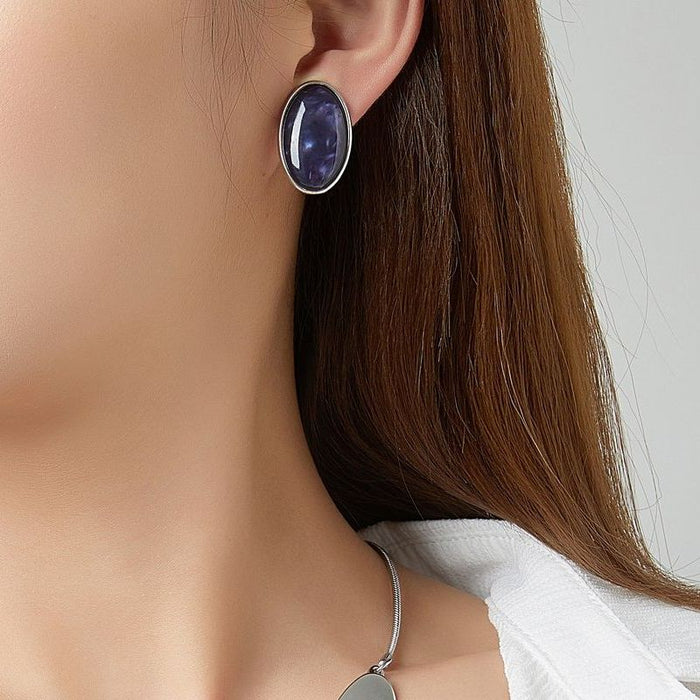Boucle d'oreille clip Eirene
