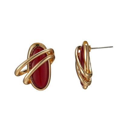 Boucle d'oreille tige Ekila