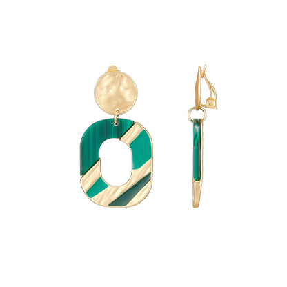 Boucle d'oreille clip Elisaveta