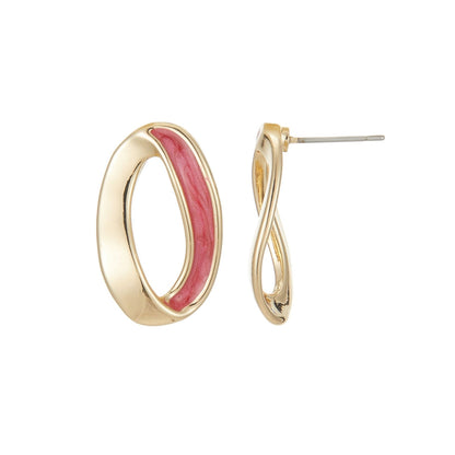 Boucle d'oreille tige Emelina