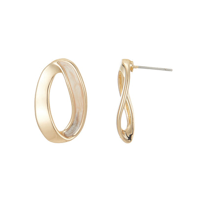 Boucle d'oreille tige Emelina