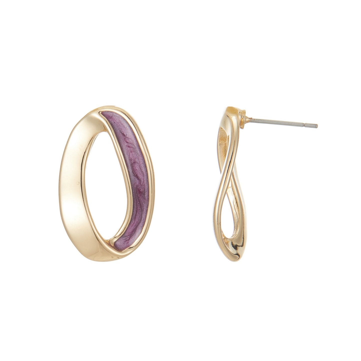 Boucle d'oreille tige Emelina