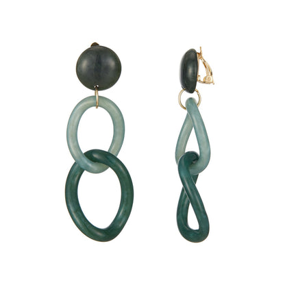 Boucle d'oreille clip Emeline