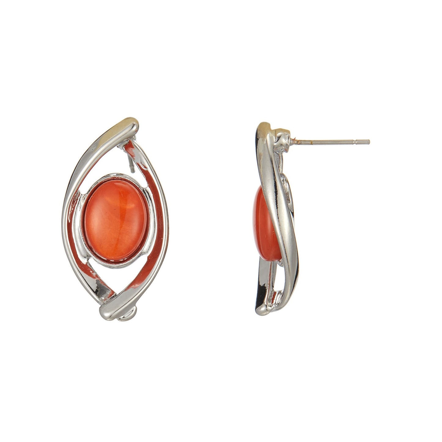 Boucles d'oreilles à tige Emelle