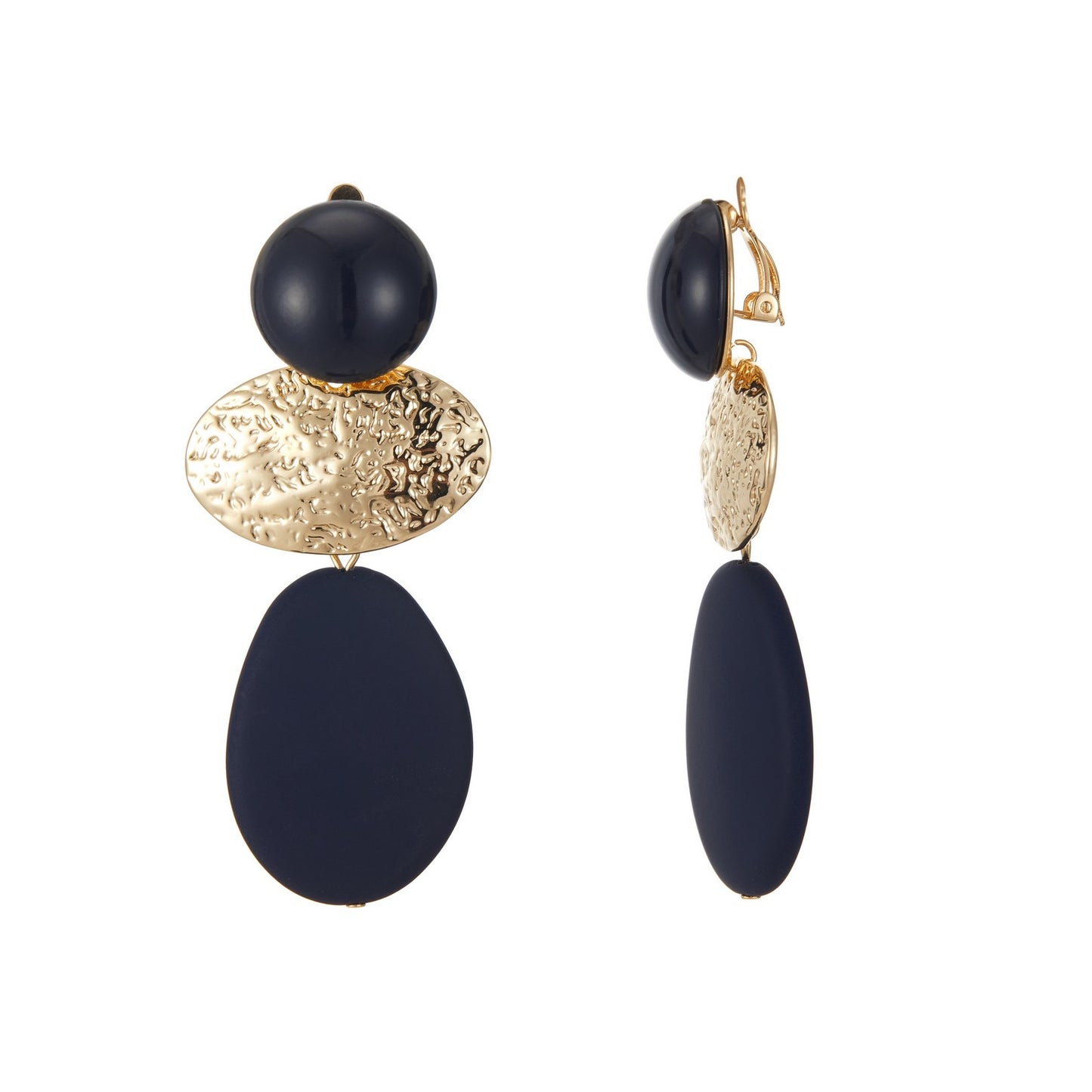 Boucle d'oreille clip Emilia