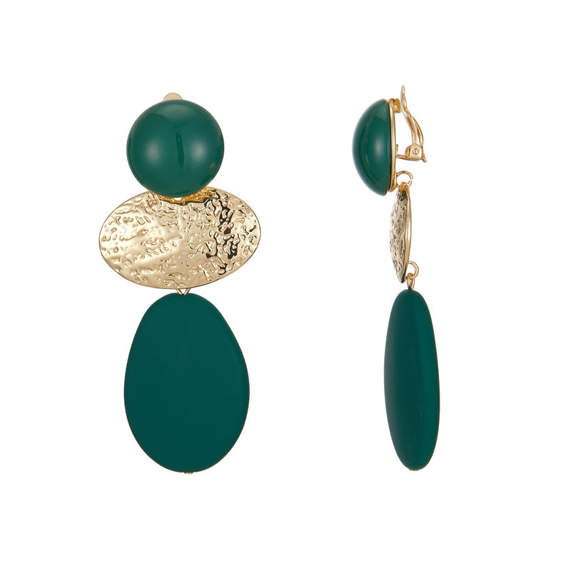 Boucle d'oreille clip Emilia