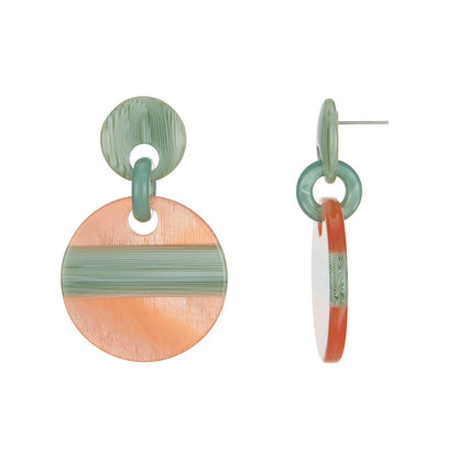 Boucle d'oreille tige Ermanda