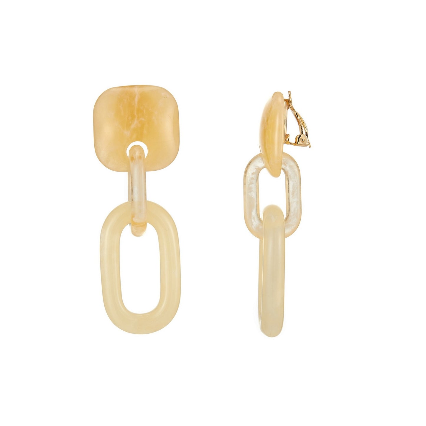 Boucle d'oreille clip Eudocia