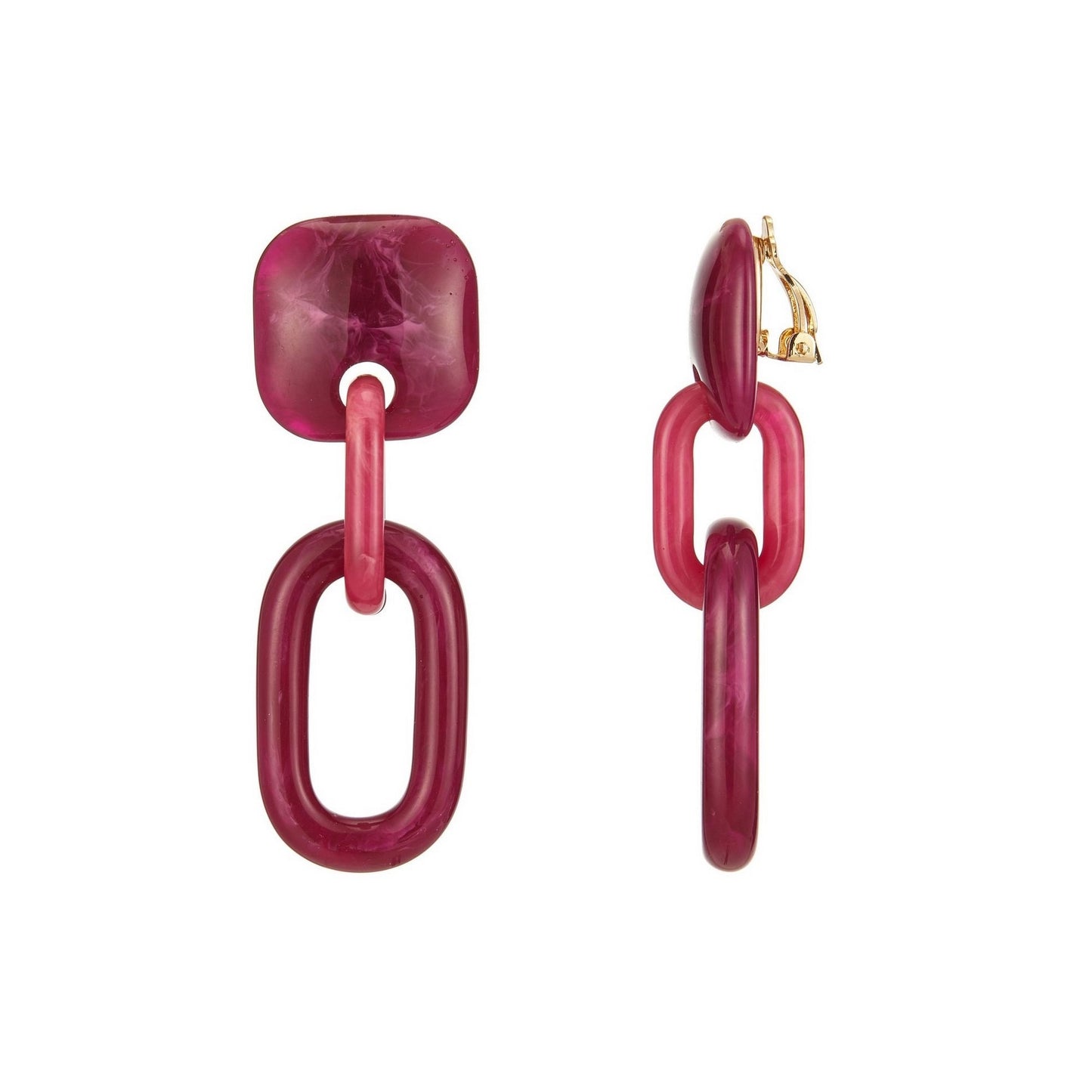 Boucle d'oreille clip Eudocia