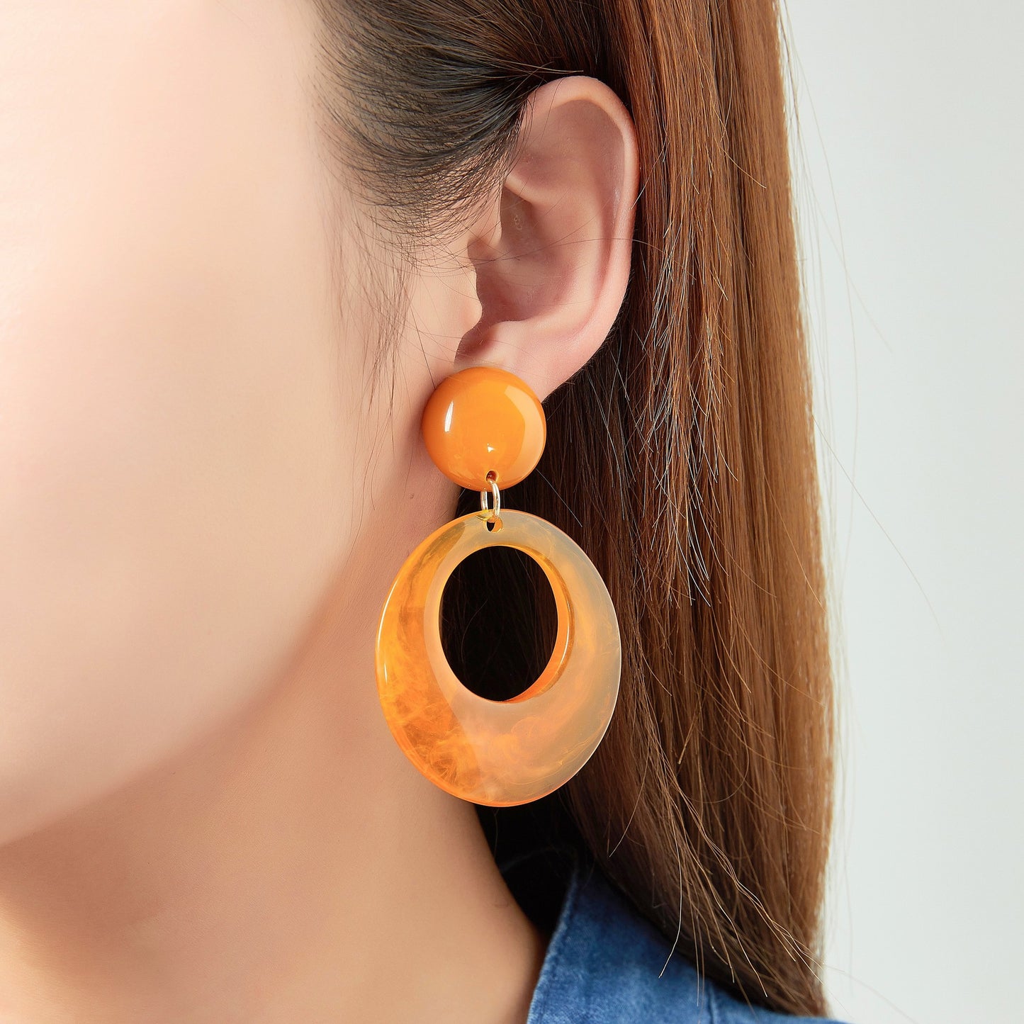 Boucle d'oreille clip Eugenie