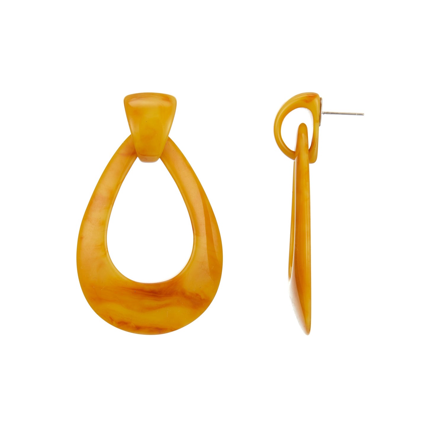 Boucle d'oreille tige Evelyne