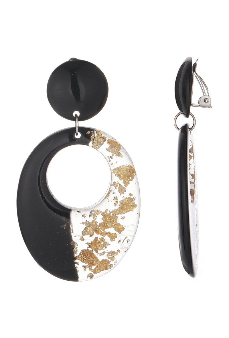 Boucle d'oreille clip Fanchon