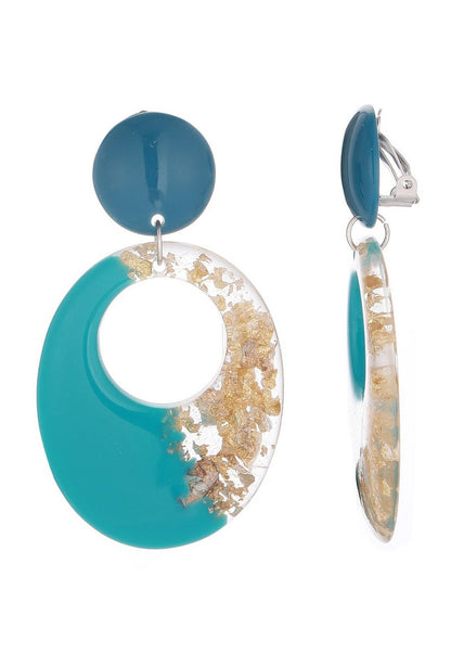 Boucle d'oreille clip Fanchon