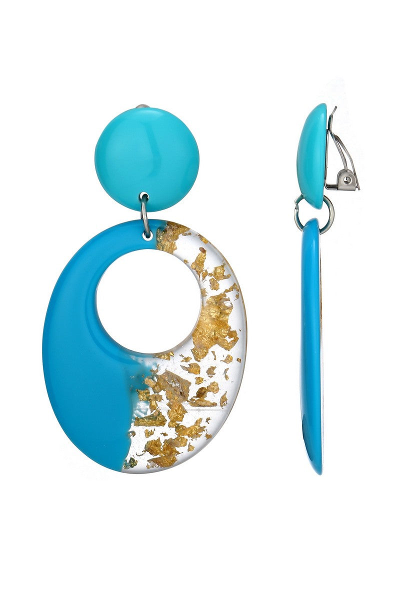 Boucle d'oreille clip Fanchon